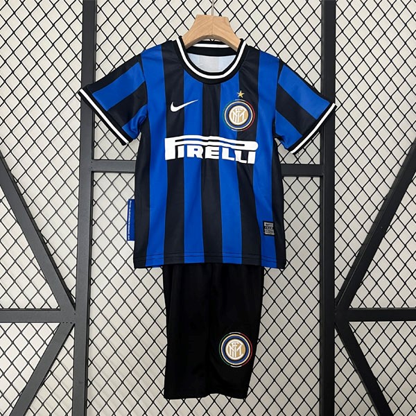 Camiseta Inter Milan Replica Primera Ropa Retro Niño 2009 2010